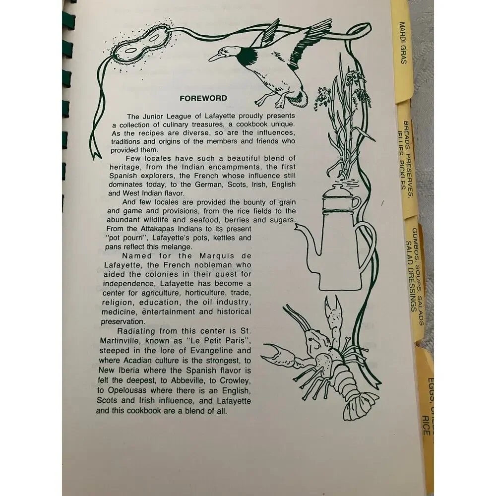 1981 Talk About Good Junior League Lafayette Louisiana Cajun Creole Cookbook
